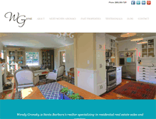 Tablet Screenshot of housesforsalesantabarbara.com